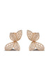 18kt rose gold Giardini Segreti diamond stud earrings